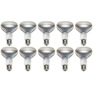 NCC-Licht 10 x Reflektor Glühbirne Spot R80 40W E27 Glühlampe 40 Watt Glühbirnen Glühlampen dimmbar