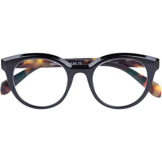 Breitfeld & Schliekert Lesebrille JACKIE, schwarz, +1.00 dpt mit Etui