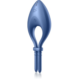 Satisfyer BULLSEYE Penisring Blue 14 cm