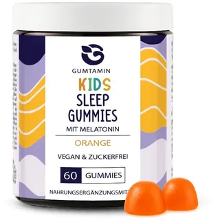 Kinder Sleep Gummies mit Melatonin | Gumtamin 150 g Gummibärchen
