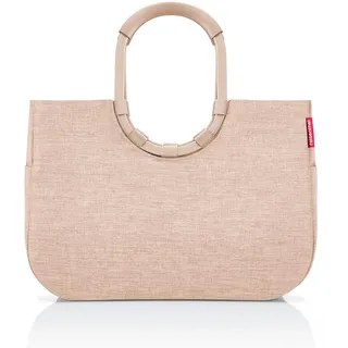 Einkaufstasche loopshopper L Frame Twist Coffee