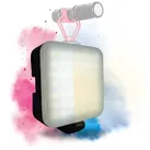 "Foto Lampe LED Mini Selfie Licht Kamera Hot Shoe Cold 1/4\" Video Stativ Adapter"