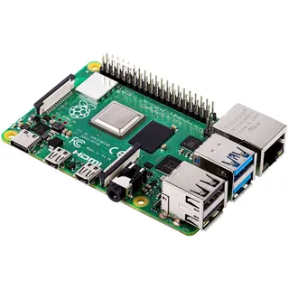 Raspberry Pi 4 Modell B, Entwicklungsboard + Kit