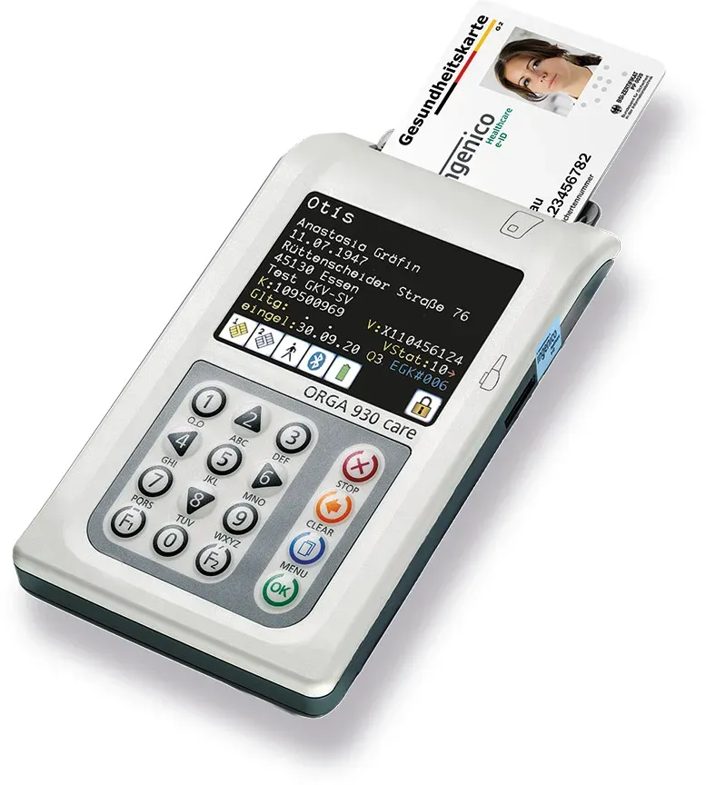 ORGA 930 care mobiles eHealth-Kartenterminal