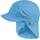 mit Nackenschutz Basic blau 53 cm