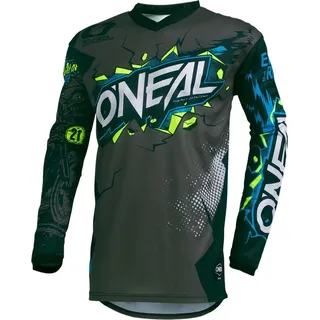 O'Neal Oneal Element Villain Jugend Motocross Jersey, grau, L