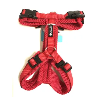 Petlando Mesh Y-Comfort Geschirr rot XS
