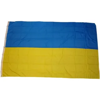 trends4cents Flagge Fahne Ukraine 250 x 150 cm mit 3 Metallösen Hissflagge