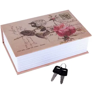 Buchsafe, Tresor Mit Schloss, Umleitung, Sichere Spardose, Tragbarer Tresor, Buchbox, Sparbuch, Schmuck, Schließfach Mit Schlüssel, Safe, Wörterbuch, Buch, Geheimtresor(D)