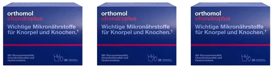 Orthomol chondroplus – 3x 30er-Packung