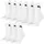 Socken Sport 9-Pack weiß 35-38