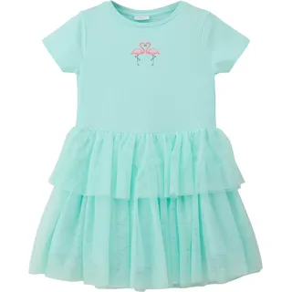 S.Oliver Minikleid mit Layering-Detail Kinder, türkis, 92