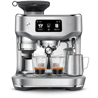 Sage the Oracle Dual Boiler Gebürstetes Edelstahlgrau