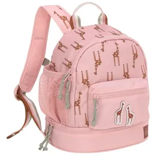 Kinderrucksack mit Brustgurt Kindergartentasche Kindergartenrucksack - Mini Backpack Safari Giraffe