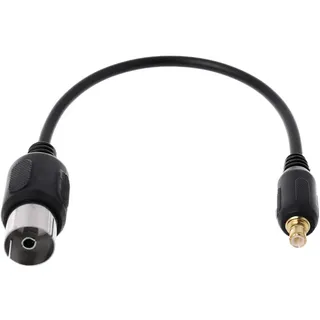 Buchse IEC auf Stecker MCX Antennen-Pigtail-Kabel Adapter Anschlussleitung für USB-TV-Tuner DVB-T
