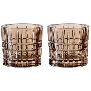 Nachtmann Square Votives Teelichthalter 2er Set Kerzen 2 ct (23.49 € / )