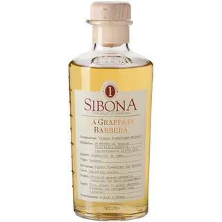 Sibona Grappa di Barbera - 0,5l