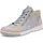 ROM Damen High Sneaker Beige/Blau 42 5