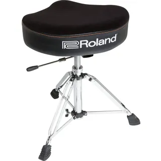 Roland RDT-SH Sattelförmiger Drum-Hocker (Musikerstuhl), Zubehör Instrumente, Schwarz