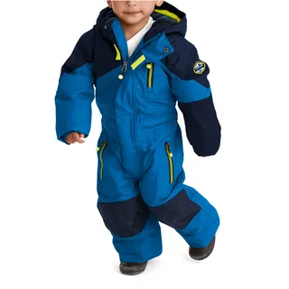 KILLTEC Kesley Mini, Skioverall/Schneeanzug mit Kapuze und Schneefang, Königsblau, 122/128, royal
