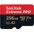 SanDisk Micro-SD-Karte Extreme Pro, 256GB, bis 200 MB/s, UHS-I U3, SDXC