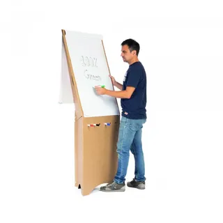 Rocada Flipchart RD-60 ECO (B x H) 1780mm x 430mm Braun R606077