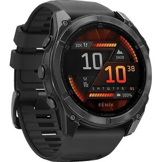 51 mm schwarz / schiefergrau mit QuickFit Silikon-Armband 26 mm