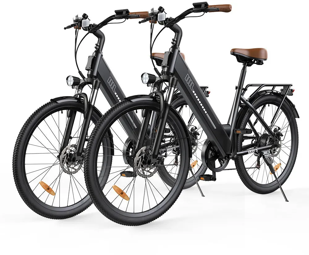 isinwheel UCityS Pendler E-Bike Mit 100KM Reichweite