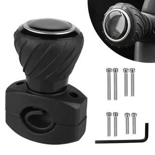 Nizirioo Lenkradknauf Lenkhilfe Lenkradknauf Spinner Griffkugel Fahrzeug Lenkknopf Lenkrad-Power-Griff Lenkrad Spinner Ball Suicide Knauf Lenkrad Drehknopf Passend mit Allen Lenkrädern Kompatibel