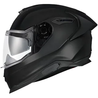 NEXX Y.100R Full Black Integralhelm - Matt-Schwarz - S