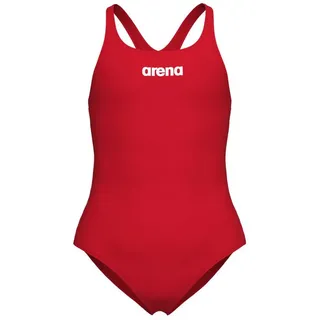 Arena Team Swim Pro Solid Mädchen Swim-Pro Einfarbig - Red-white - 164