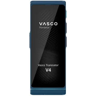 Vasco Translator V4 Sprachübersetzer | Übersetzungsgerät | Übersetzt lebenslang gratis | 108 Sprachen | Spracheingabe und Sprachausgabe | Foto Übersetzer | Farbe: Cobalt Blue