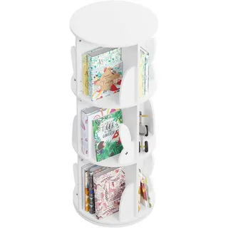 Woltu Kinderregal, Weiß, Metall, 40x97x40 cm, Kinder- & Jugendzimmer, Kindermöbel, Kinderregale