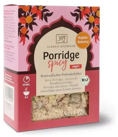 Classic Ayurveda Bio Porridge Spicy Frühstücksbrei vegan 480 g