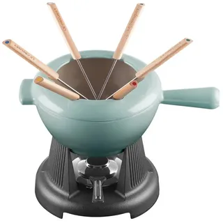 Le Creuset Fondue Set Sea Salt Mode