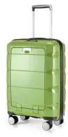 Britz - Handgepäck Hartschalenkoffer Trolley, TSA, 55cm, 34 Liter Hellgrün