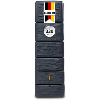 4rain Slim Wandtank 300 l graphitgrau