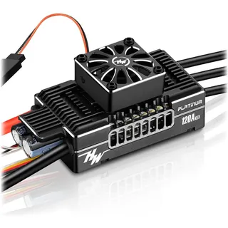 HobbyWing Platinum Pro 120A V5 Flugmodell Brushless Flugregler Belastbarkeit (max. A): 150 A