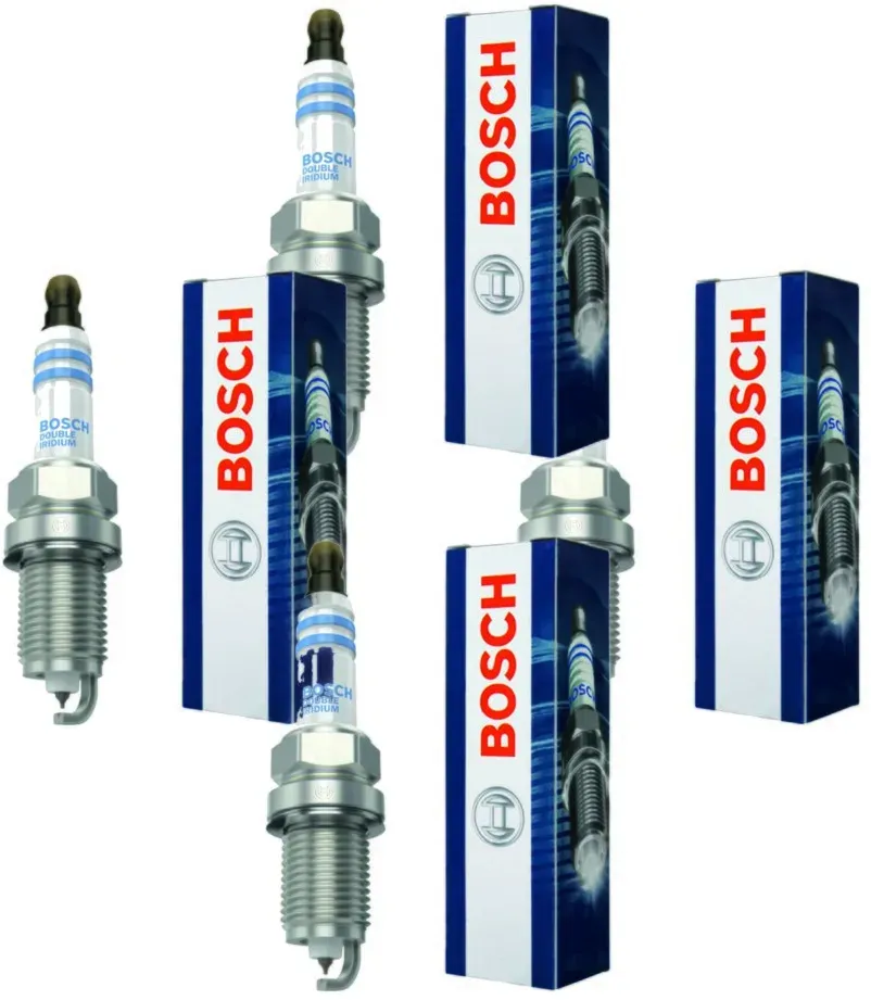4x Zündkerze BOSCH 0 242 240 654 für Seat Ford Jeep VW Chevrolet Skoda Audi Dodge
