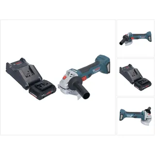 Bosch GWS 18V-7 Professional Winkelschleifer 18 V 125 mm Brushless + 1x ProCORE Akku 4,0 Ah + Ladegerät
