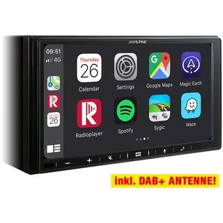 ALPINE 2-DIN iLX-W690D Auto Radioset für OPEL Corsa E & Adam