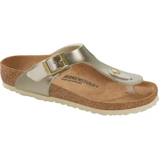 Birkenstock Gizeh Kids Birko-flor electric metallic gold (1130) Normal 32