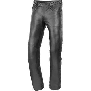 BÜSE Lederjeans Schwarz - 42