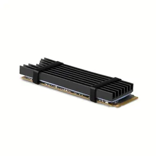 AXAGON CLR-M2L6 Computerkühlsystem Solid-State-Laufwerk Kühlkörper/Radiator schwarz