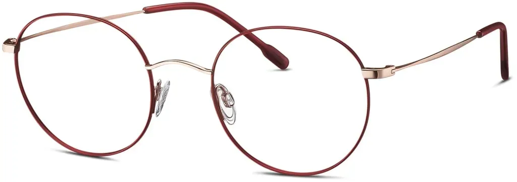 Brille JOS. ESCHENBACH 981041 505021 dunkelrot/gold Gr. 50-21
