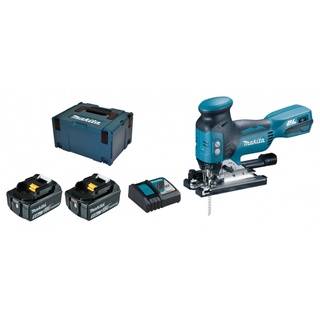 Makita DJV181RTJ inkl. 2 x 5,0 Ah + DC18RC Ladegerät + Makpac