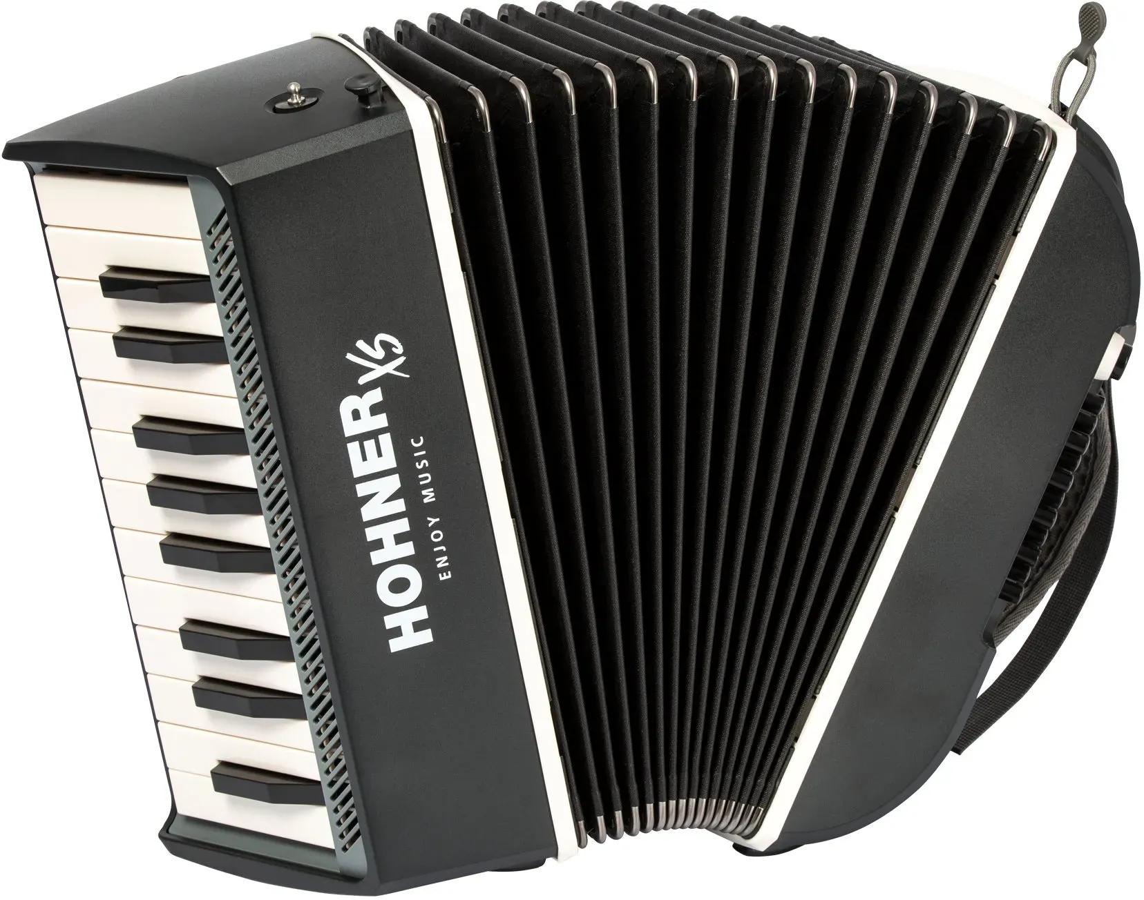 Hohner XS Einsteiger-Akkordeon dunkelgrau