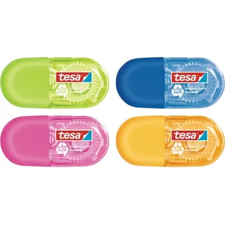 Tesa Korrekturroller ecoLogo® Blau, Pink, Grün, Orange (L x B) 6 m x 5 mm sort 59816-00000-00