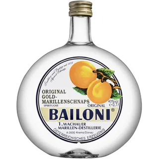 Bailoni Marillenschnaps 40% vol 0,7 l