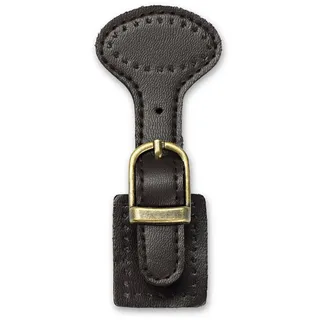 Prym 416485 Magnetknopf Taschenverschluß, Lederimitat, braun, 45x115 cm